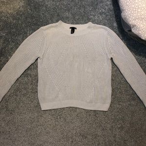 Pale blue knit sweater- H&M